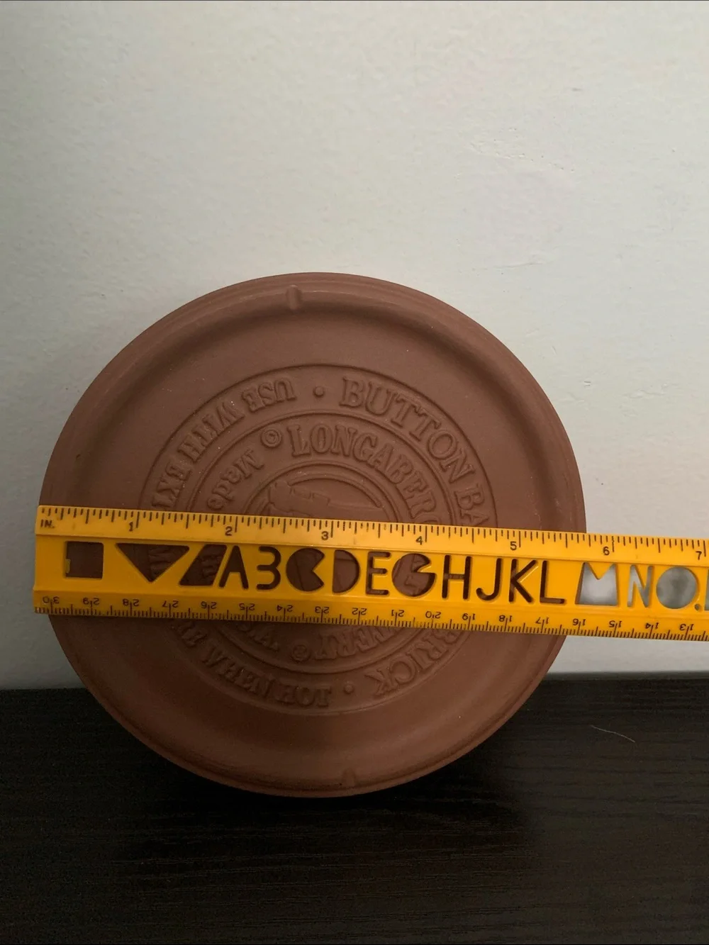 Longaberger pottery button